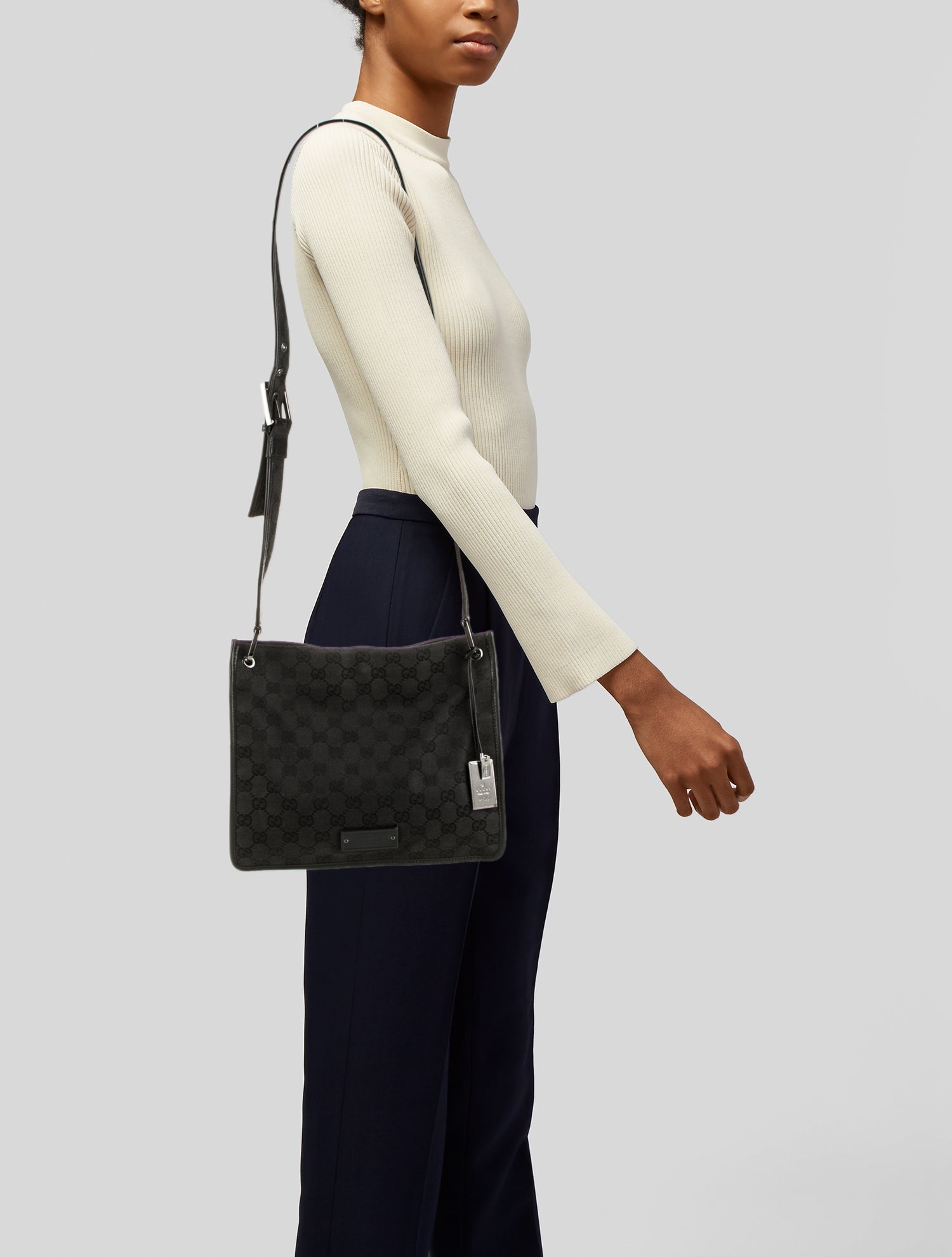 Gucci GG Canvas Messenger Bag