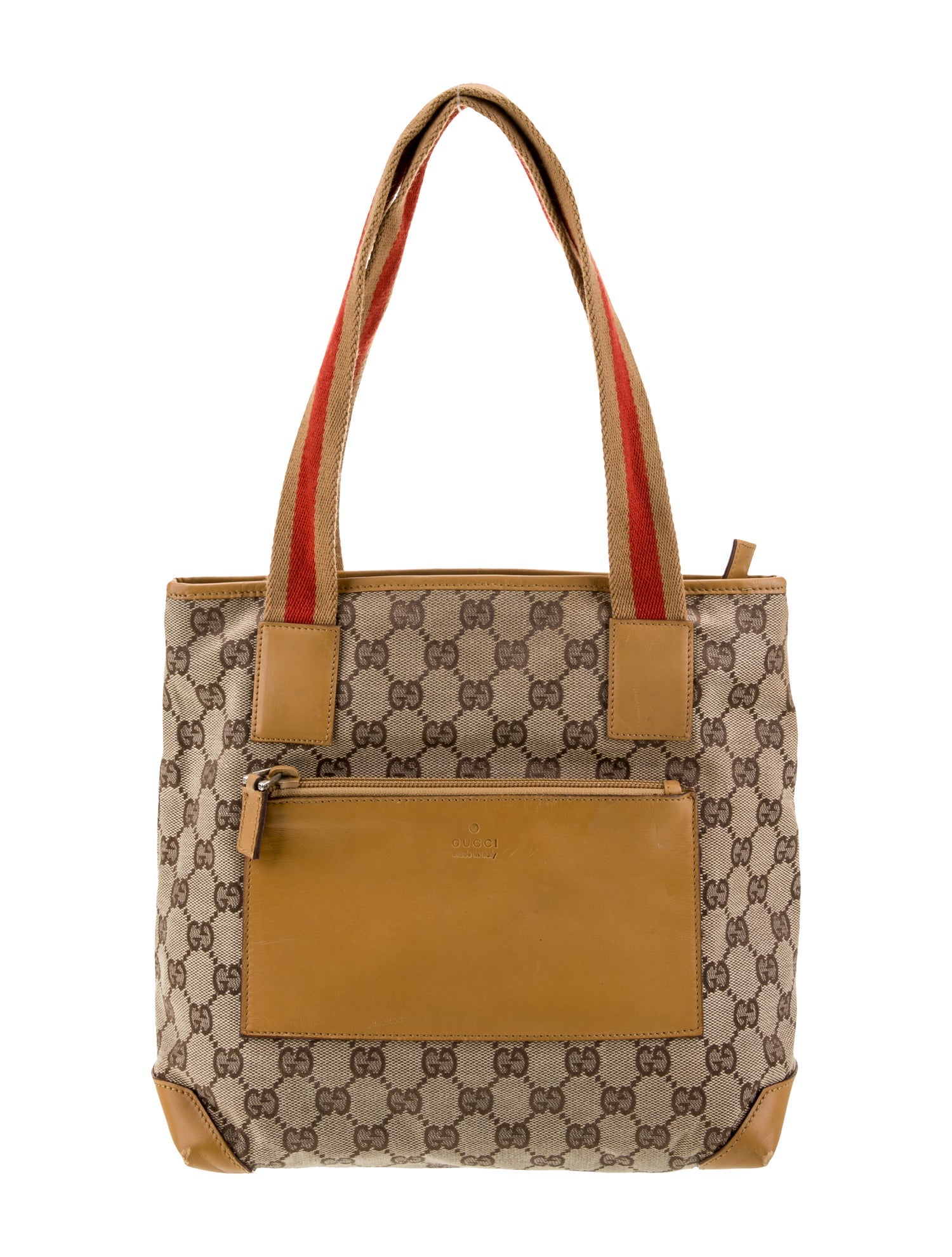 Gucci GG Canvas Shoulder Bag Vintage