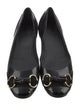Gucci Horsebit Accent Patent Leather Flats
