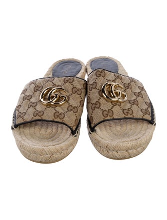 Gucci GG Canvas Canvas Espadrilles