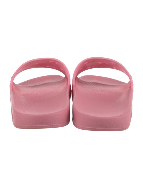 Gucci Interlocking G Logo Rubber Slides