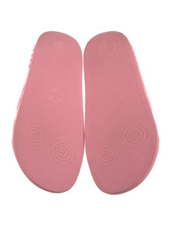 Gucci Interlocking G Logo Rubber Slides