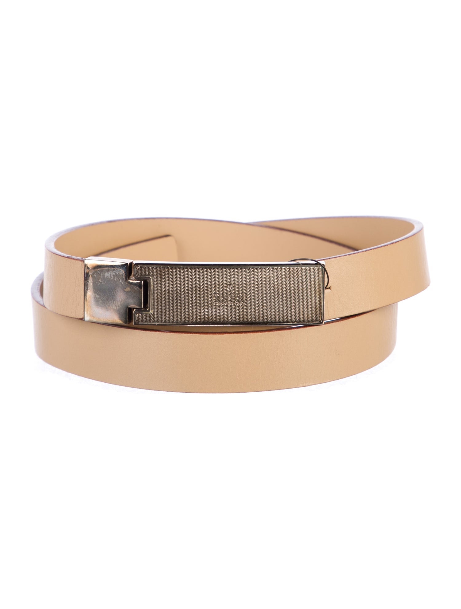 Gucci Skinny Leather Belt