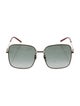 Gucci Horsebit Accent Oversize Sunglasses