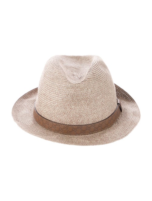 Gucci Woven Fedora