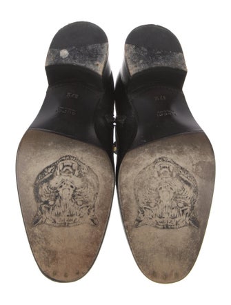 Gucci Horsebit Accent Leather Boots