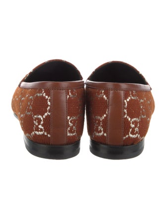 Gucci GG Canvas Canvas Loafers