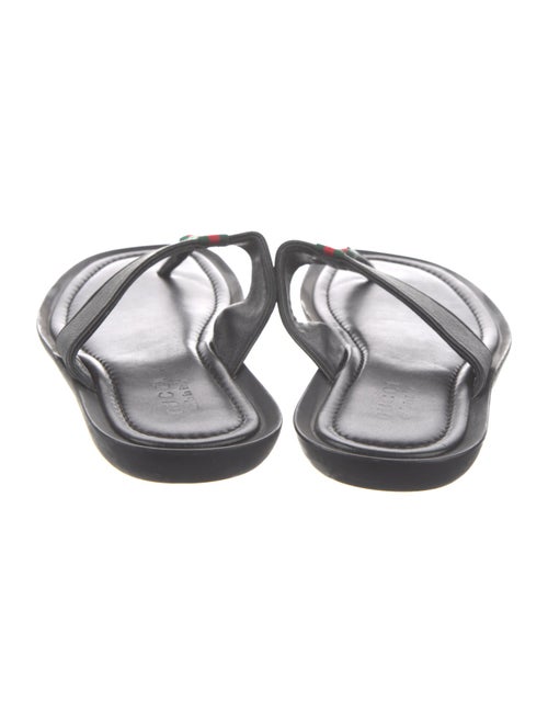 Gucci GG Supreme Flip Flops