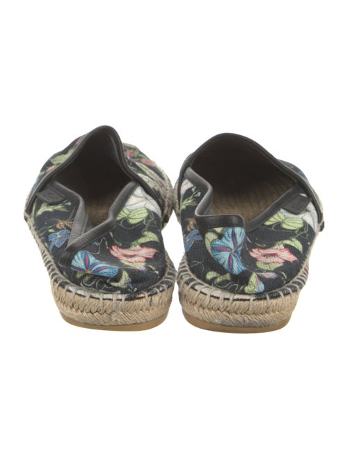 Gucci Flora Print Canvas Espadrilles