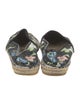 Gucci Flora Print Canvas Espadrilles