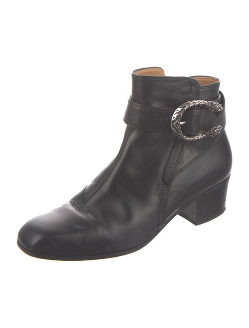 Gucci Dionysus Accent Leather Boots