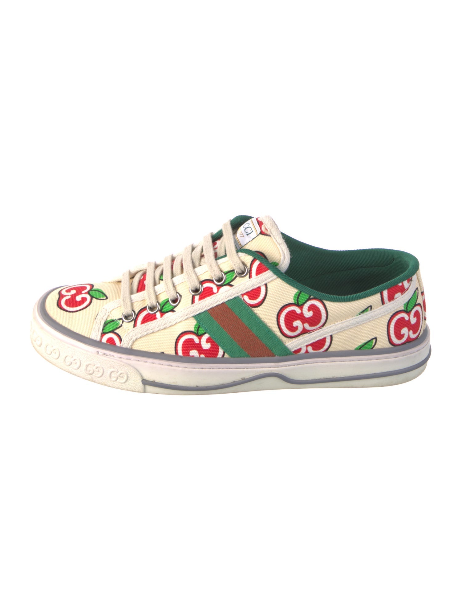 Gucci Canvas Printed Sneakers