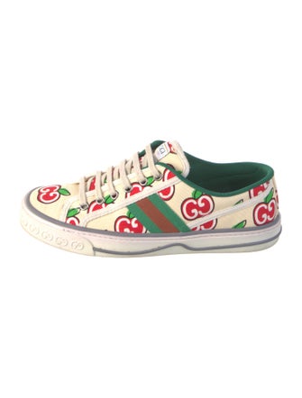 Gucci Canvas Printed Sneakers