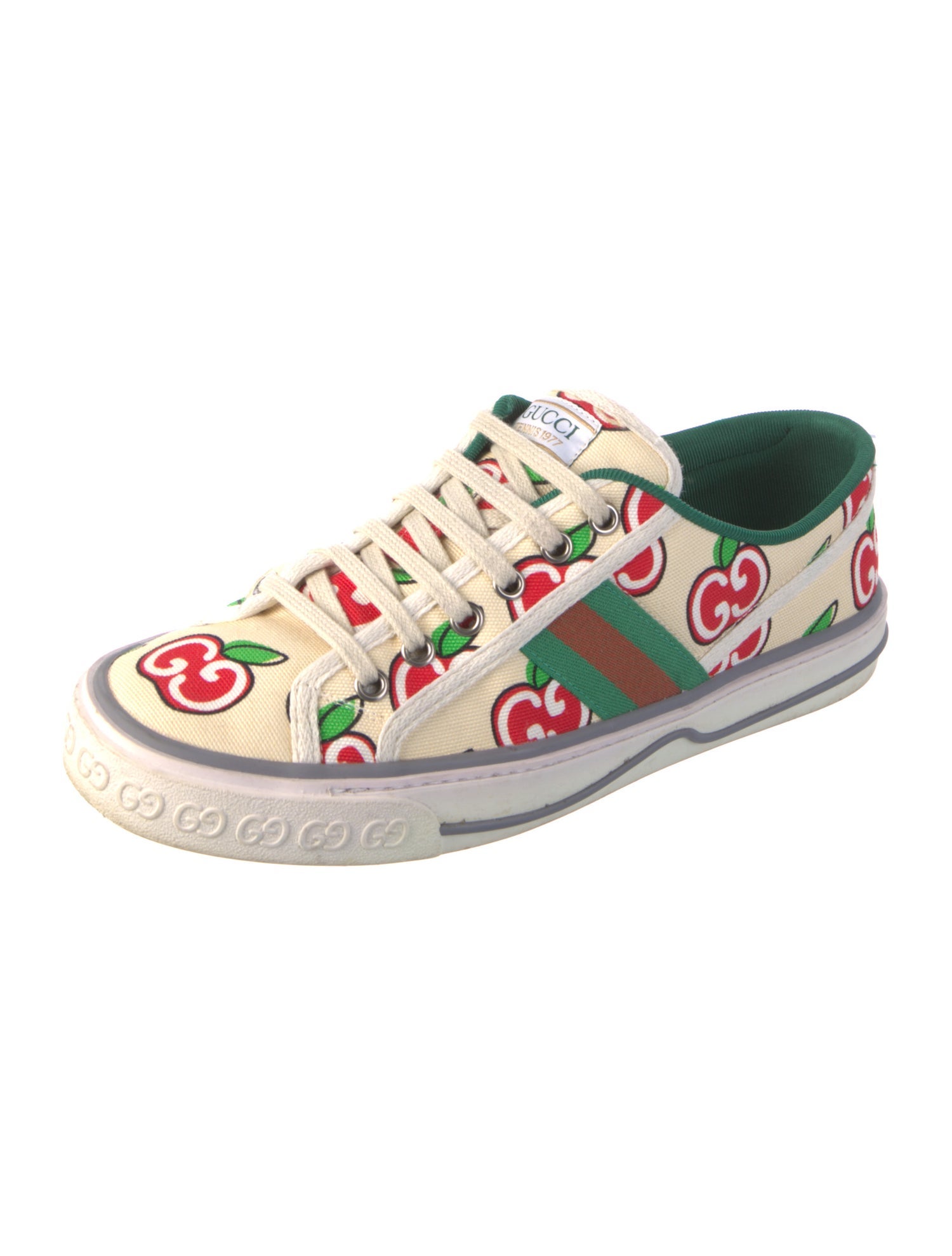 Gucci Canvas Printed Sneakers