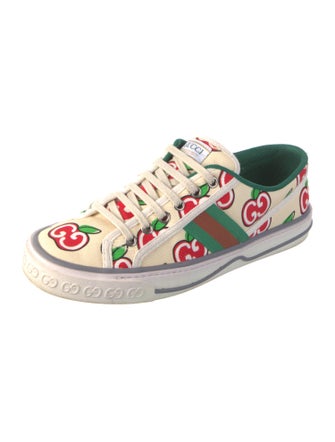 Gucci Canvas Printed Sneakers