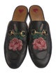 Gucci 1955 Horsebit Accent Leather Mules