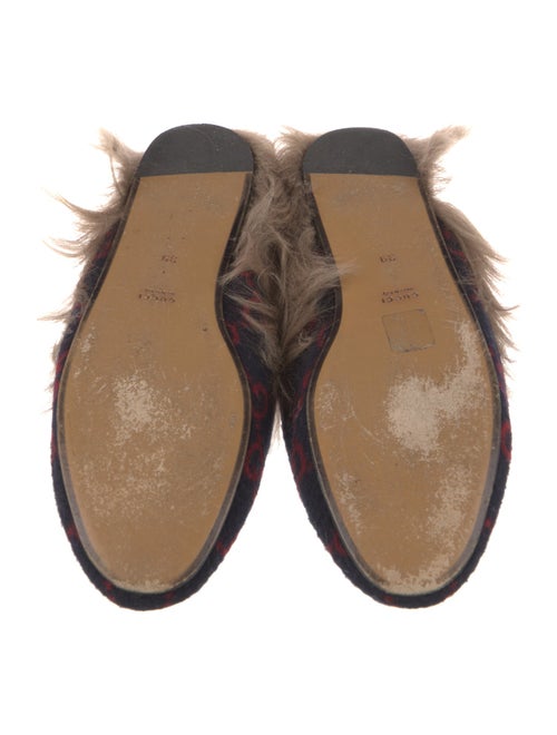 Gucci GG Logo Wool Mules