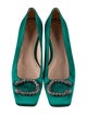 Gucci Dionysus Accent Satin Flats