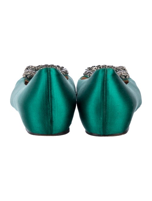 Gucci Dionysus Accent Satin Flats