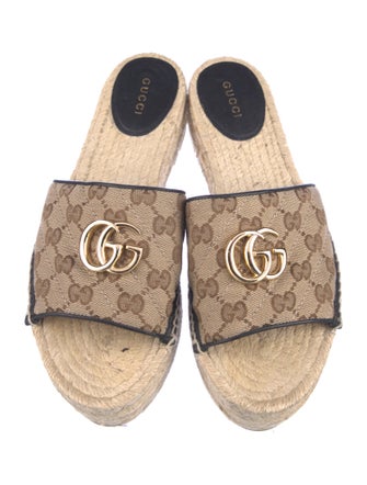 Gucci GG Canvas Canvas Espadrilles