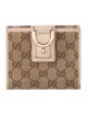 Gucci GG Canvas Canvas Compact Wallet