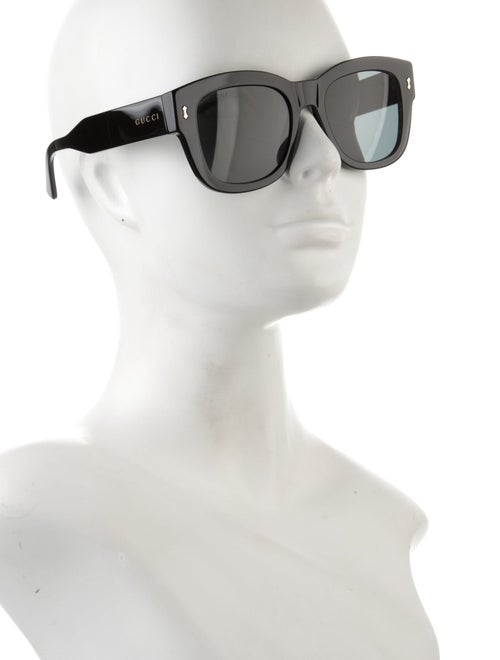 Gucci Interlocking G Logo Wayfarer Sunglasses