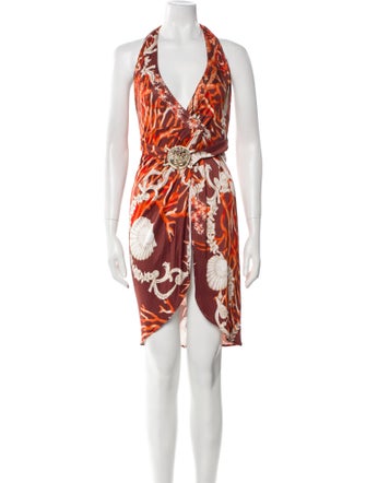 Gucci Printed Long Dress