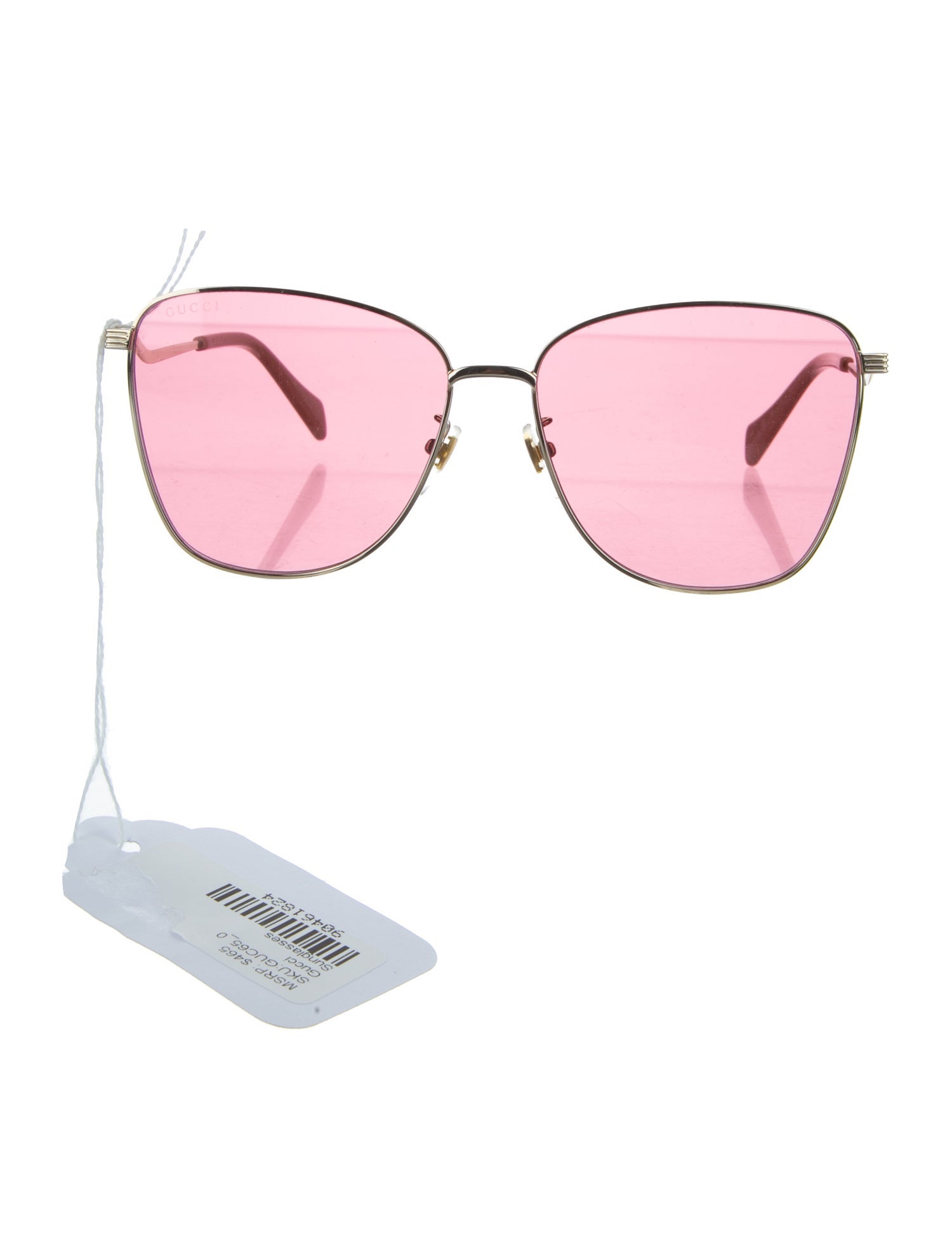 Gucci Square Tinted Sunglasses