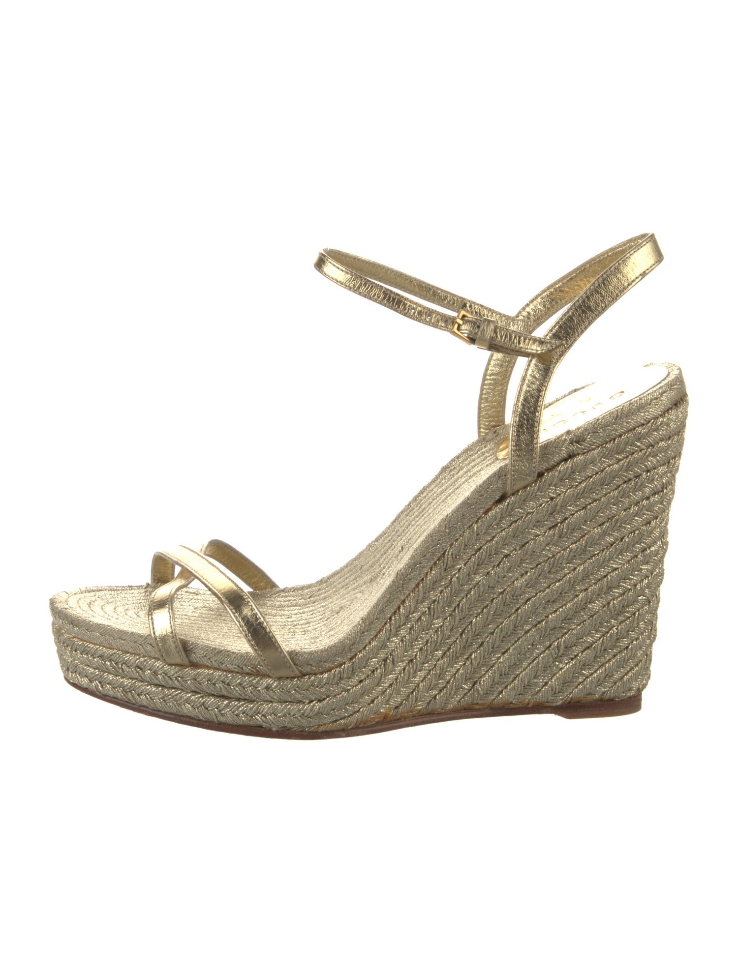 Gucci Leather Espadrilles