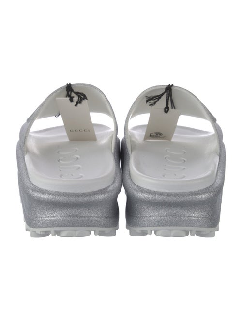 Gucci Interlocking G Logo Glitter Slides