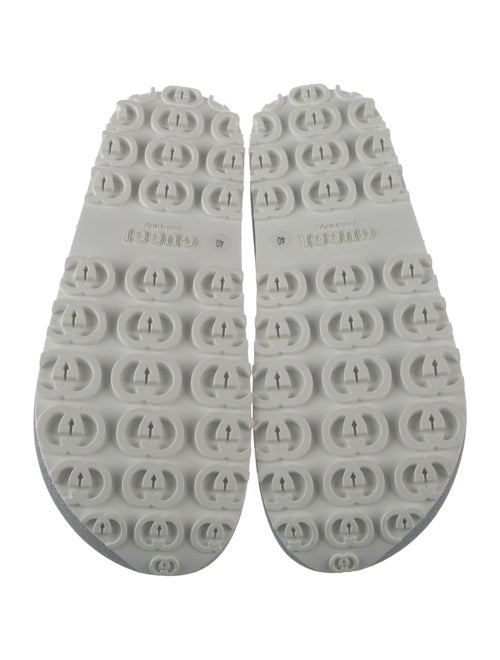 Gucci Interlocking G Logo Glitter Slides