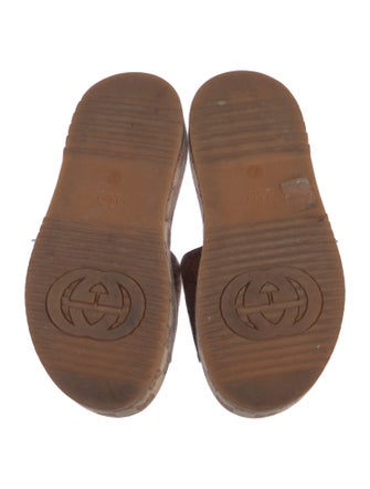 Gucci GG Canvas Canvas Slides