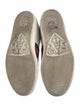 Gucci Web Accent Leather Sneakers