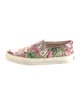 Gucci Blooms Print Leather Sneakers