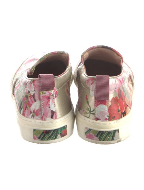 Gucci Blooms Print Leather Sneakers