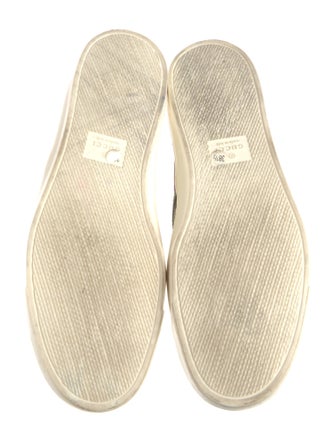 Gucci Blooms Print Leather Sneakers