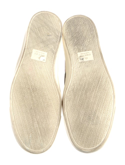 Gucci Blooms Print Leather Sneakers