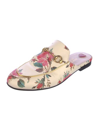 Gucci Horsebit Accent Leather Mules