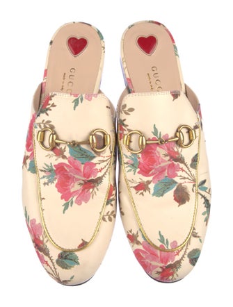 Gucci Horsebit Accent Leather Mules