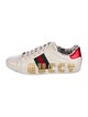 Gucci Web Accent Leather Sneakers