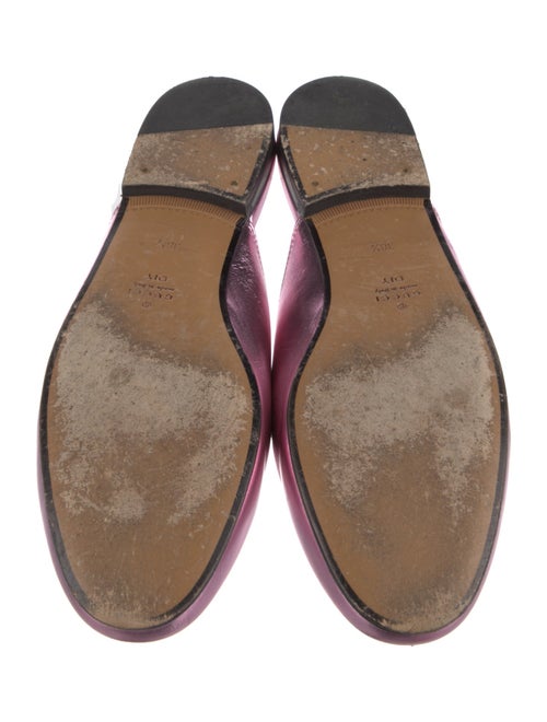 Gucci Horsebit Accent Leather Mules