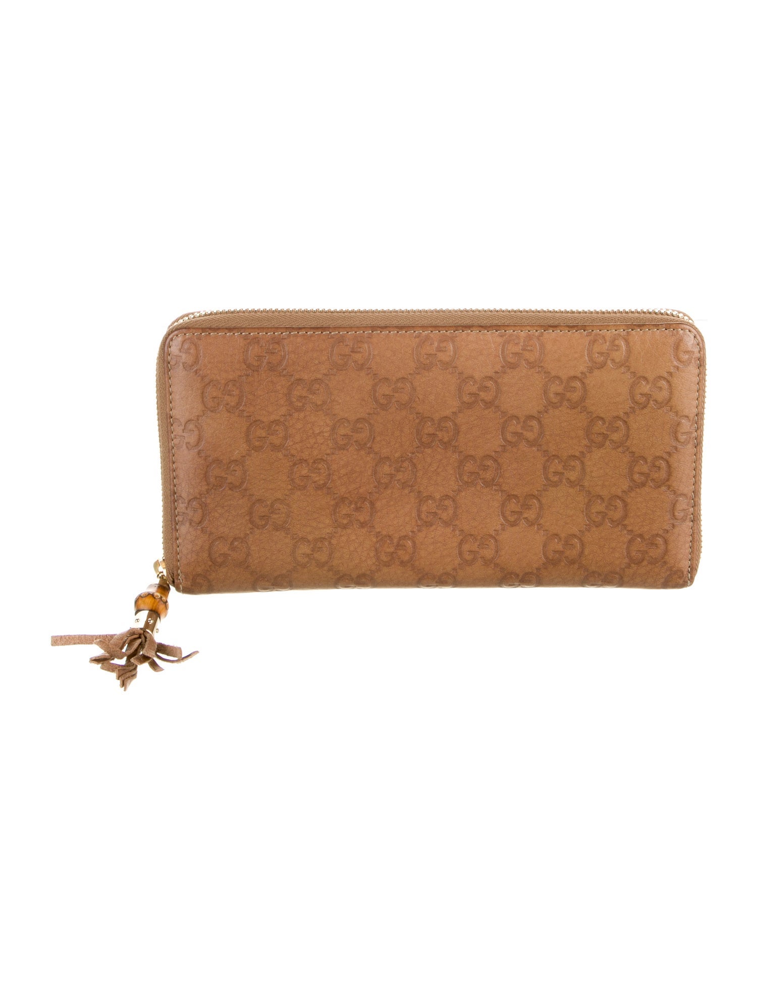 Gucci GG Signature Embossed Leather Continental Wallet