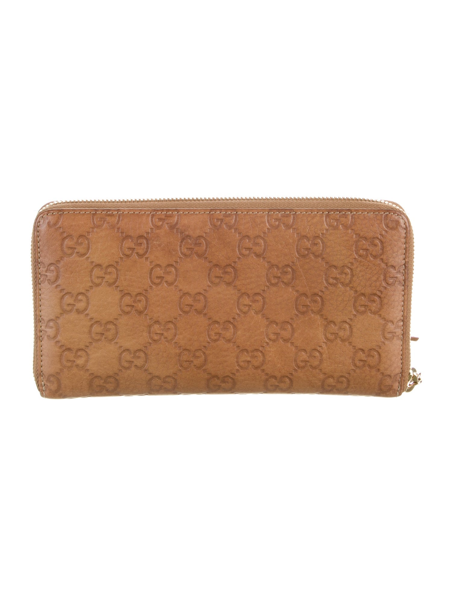 Gucci GG Signature Embossed Leather Continental Wallet