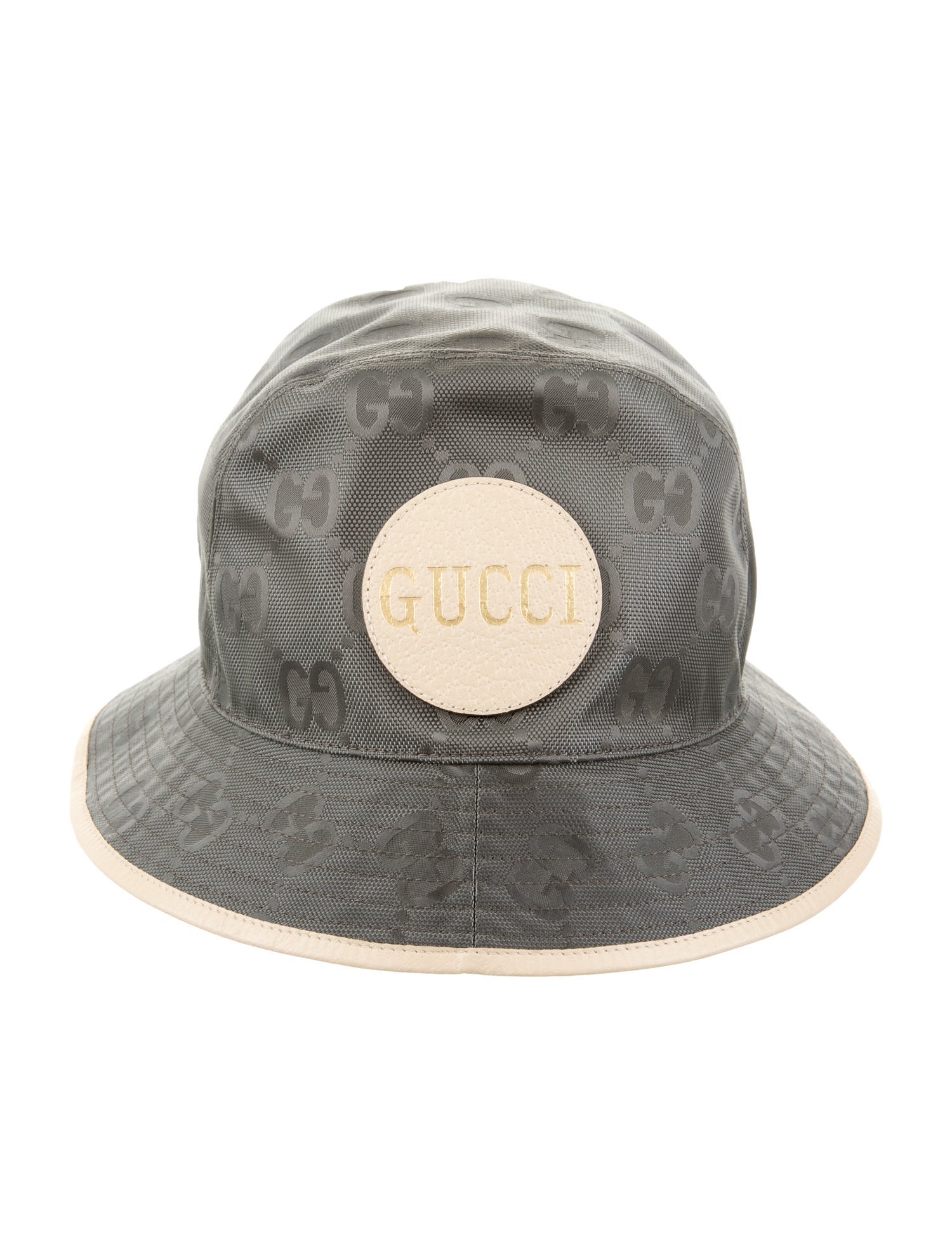 未使用品　GUCCI OFF THE GRID キャップ ゴールド　 M58cm Gucci Off The Grid GG Monogram Bucket Hat Tangerine Size M