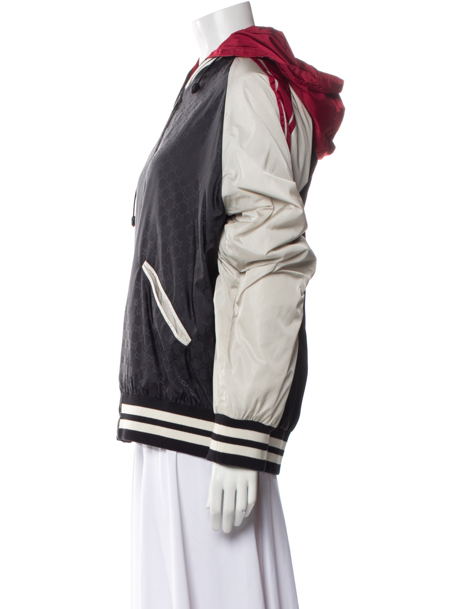 Gucci 2016 Micro GG Monogram Varsity Jacket