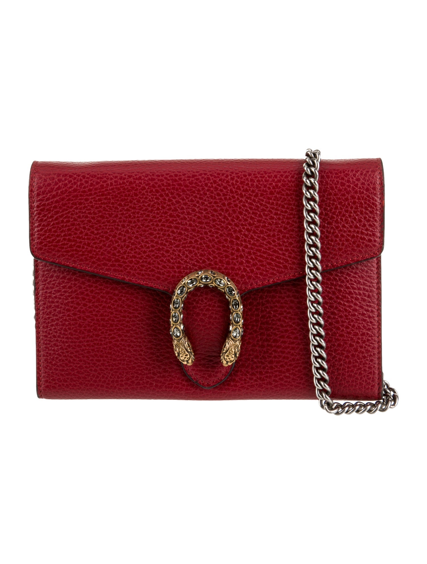 Gucci Leather Dionysus Wallet On Chain Mini