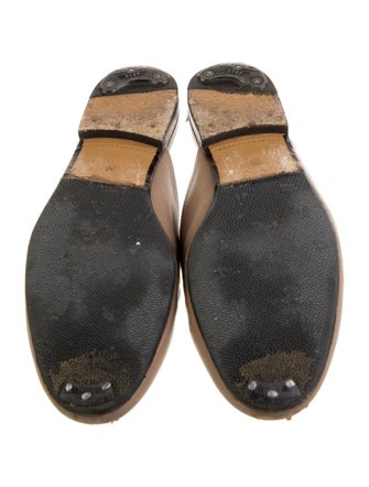 Gucci Horsebit Accent Leather Mules