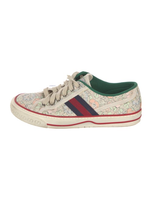 Gucci Sylvie Web Accent Canvas Sneakers
