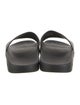 Gucci Microguccissima Pattern Leather Slides