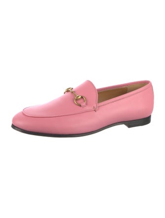 Gucci Horsebit Accent Leather Loafers